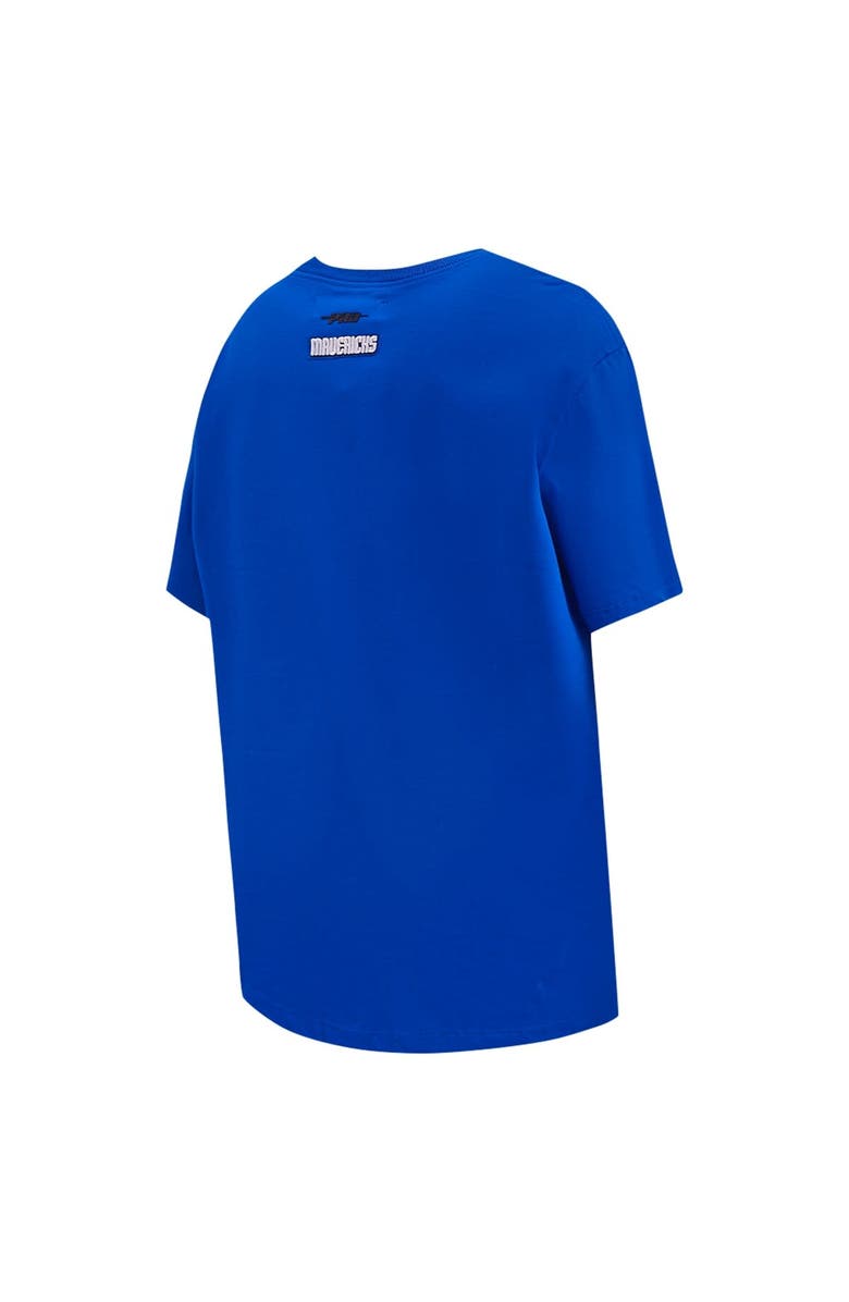 PRO STANDARD Women's Pro Standard Royal Dallas Mavericks Script Boyfriend T-Shirt, Alternate, color, Royal