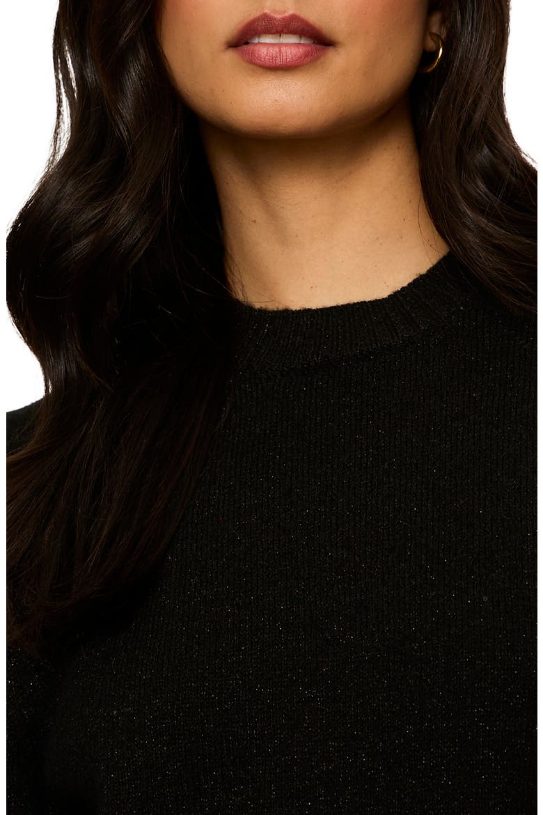 Perfect Sequin Sweater, Alternate, color, BLACK