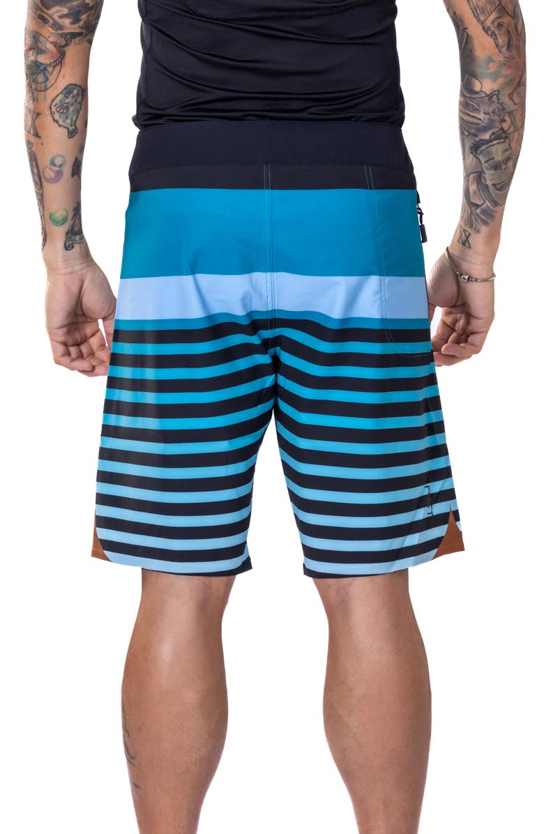 VAST Gooch Stripe II Stretch Board Shorts, Main, color,