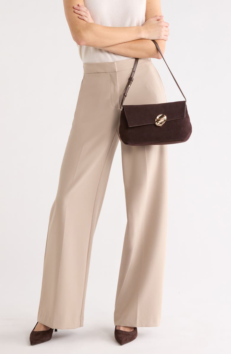 Sam Edelman Bex Folded Convertible Clutch, Alternate, color, Spiced Pecan