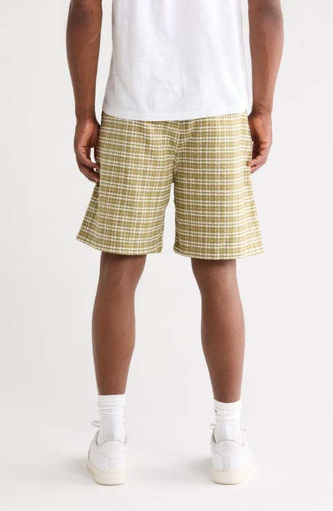 Kander Plaid Cotton Shorts