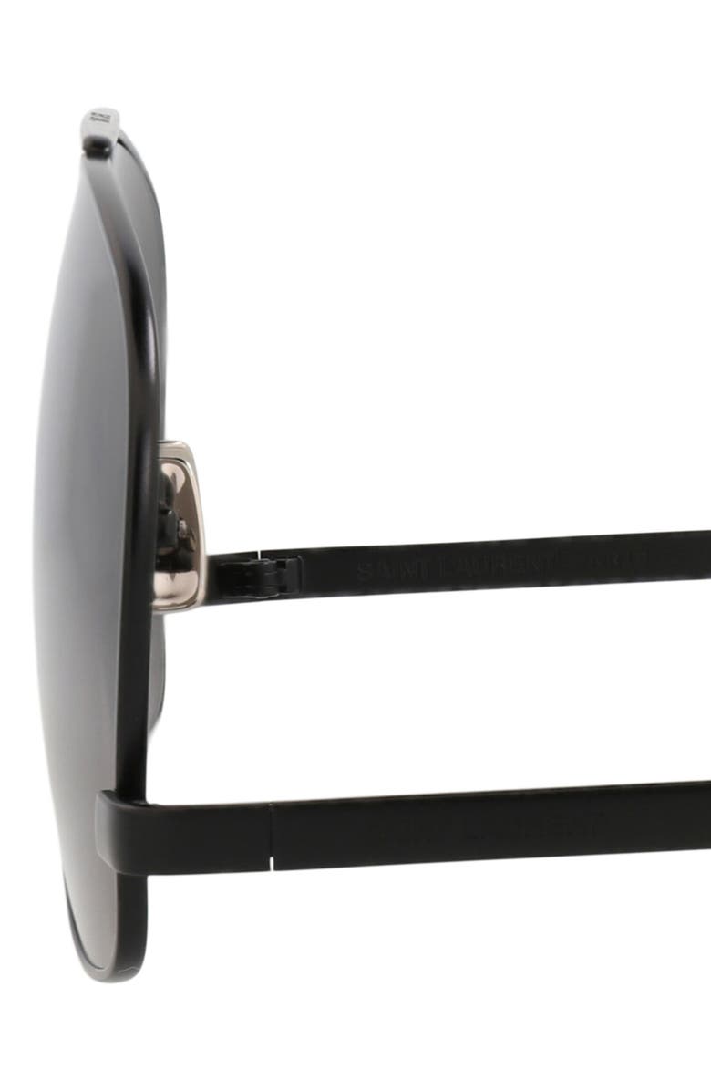 Saint Laurent 59mm Aviator Sunglasses, Alternate, color, 