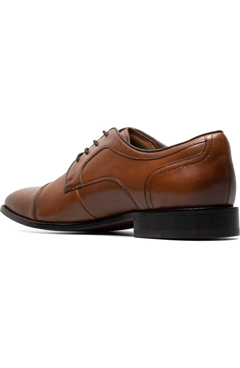 Florsheim Conetta Cap Toe Derby, Alternate, color, Cognac