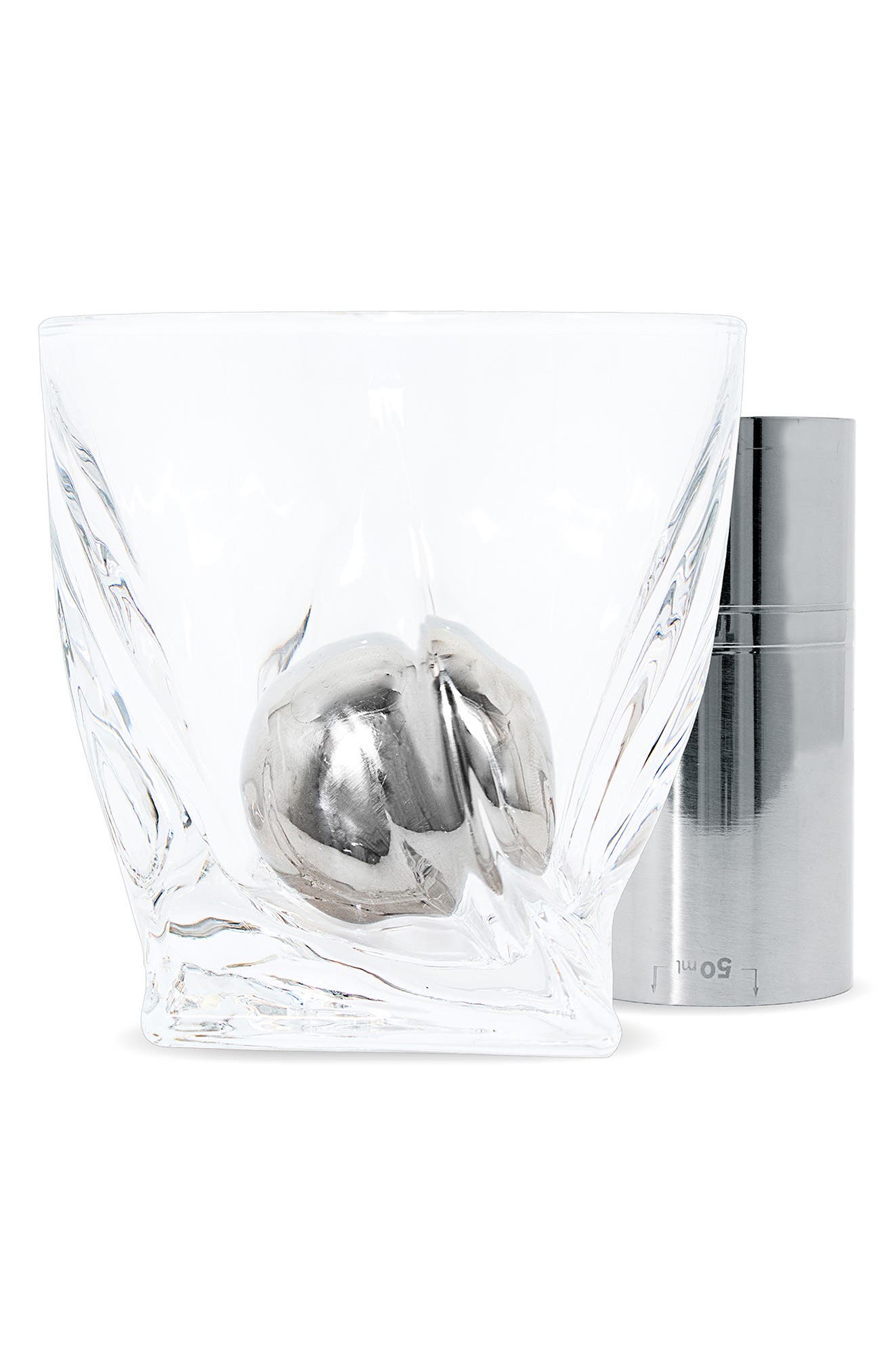 Silver One International Personal Whiskey Bar Set