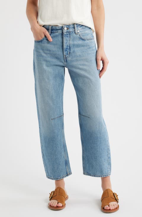 The Darted Barrel Leg Jeans (Varian Wash)