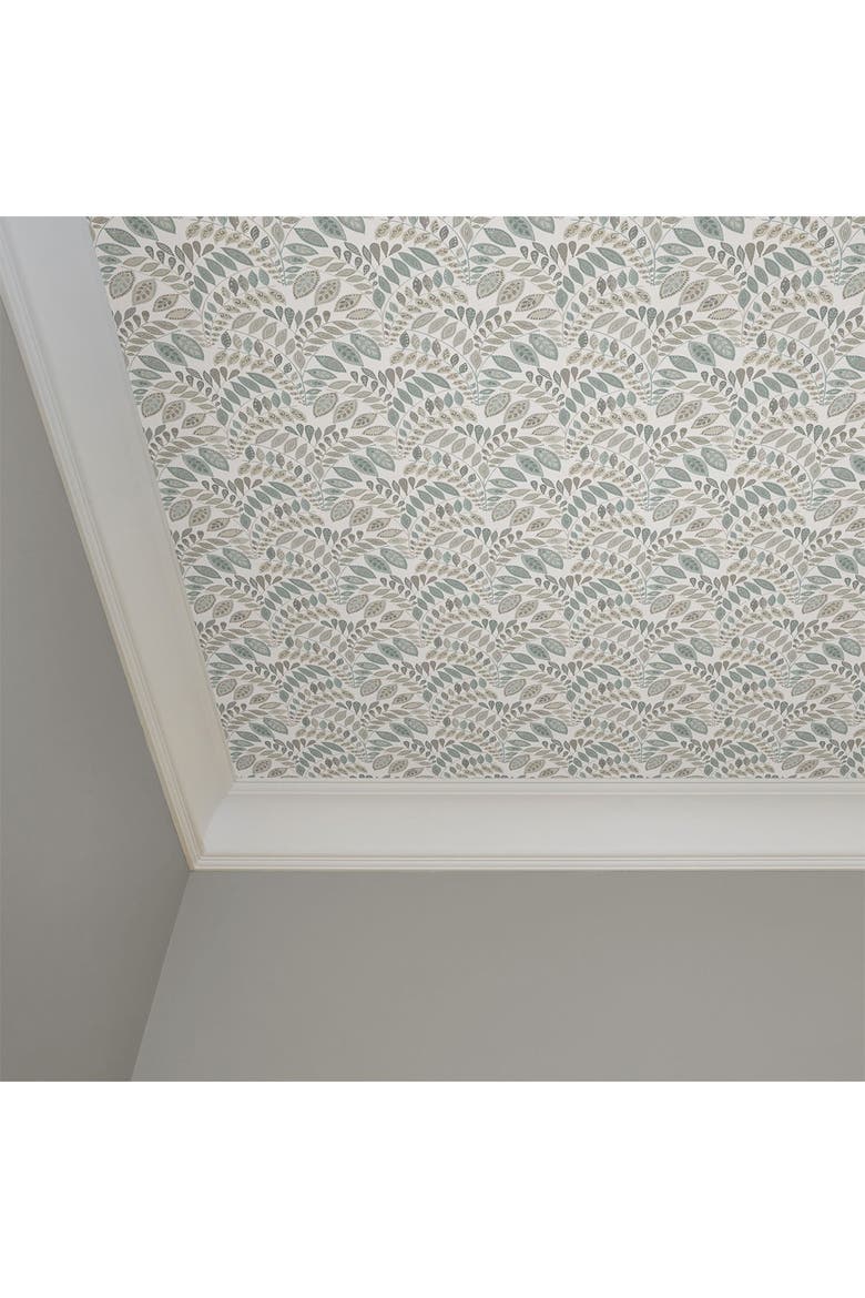 Gustavus Peel & Stick Wallpaper, Alternate, color, BLUE