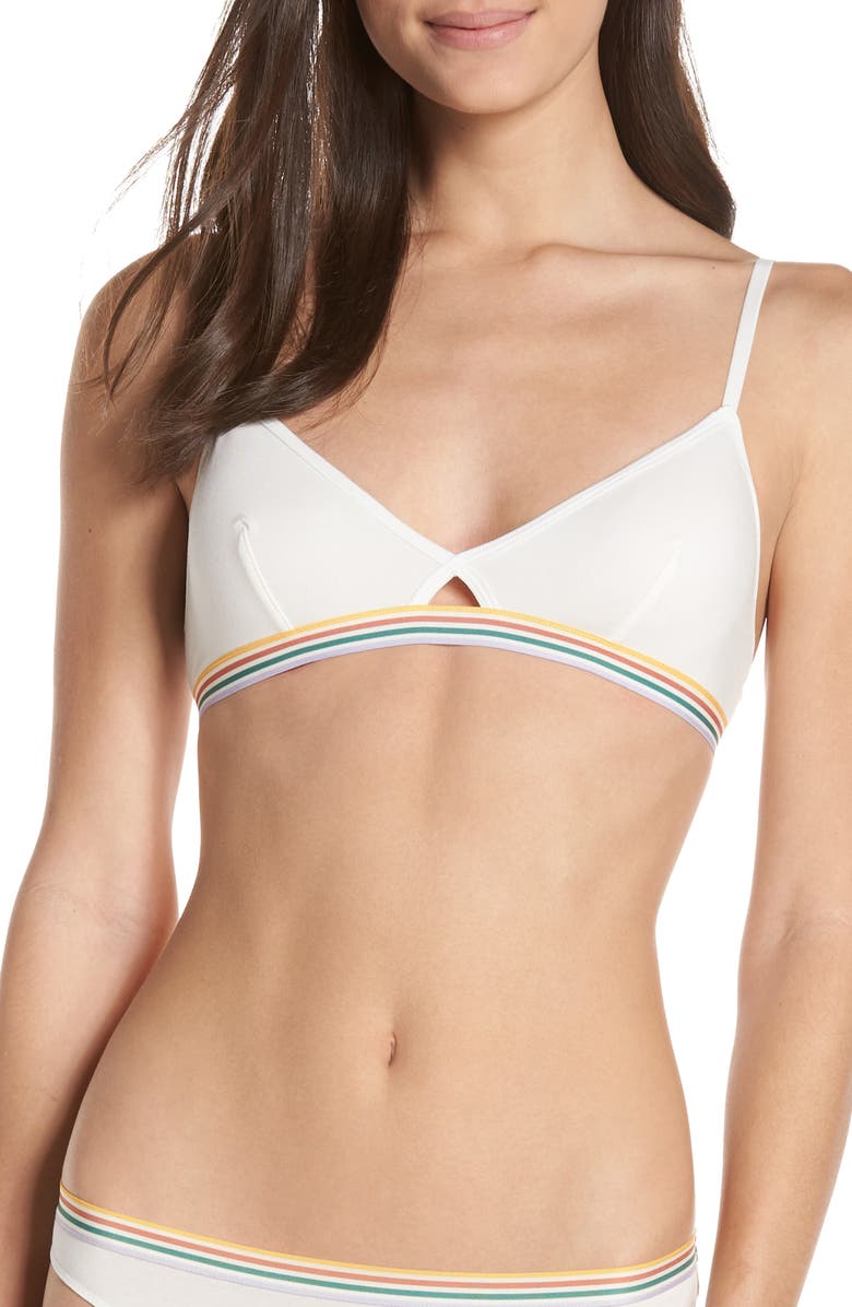 Madewell Eliza Cutout Bralette, Main, color,