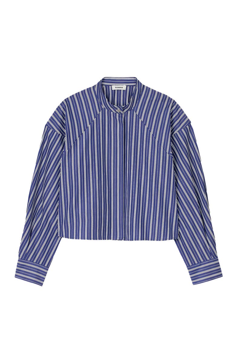SANDRO Striped shirt, Alternate, color,