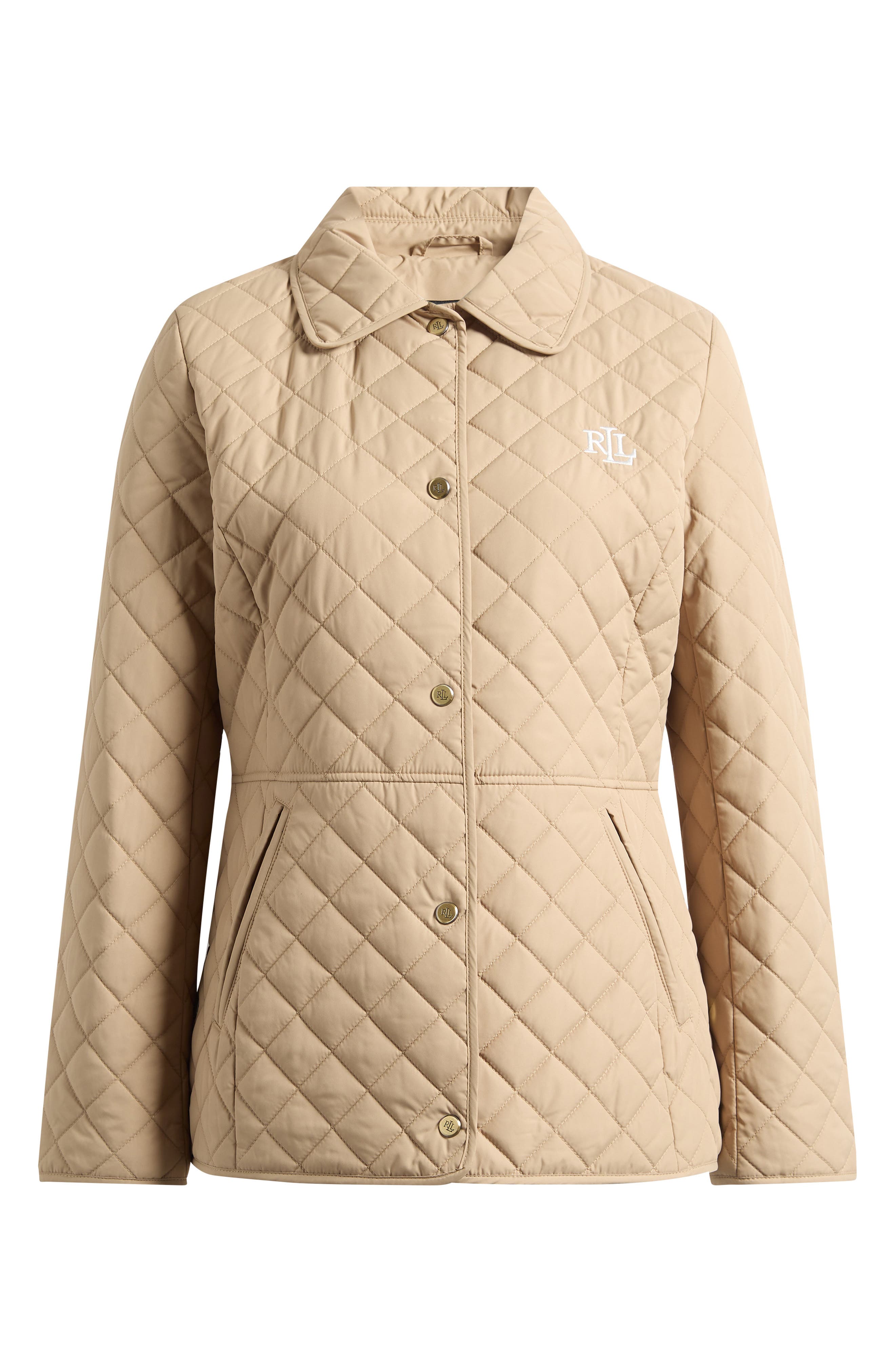 Женские Lauren Ralph Lauren Diamond Quilted Jacket — фото 6