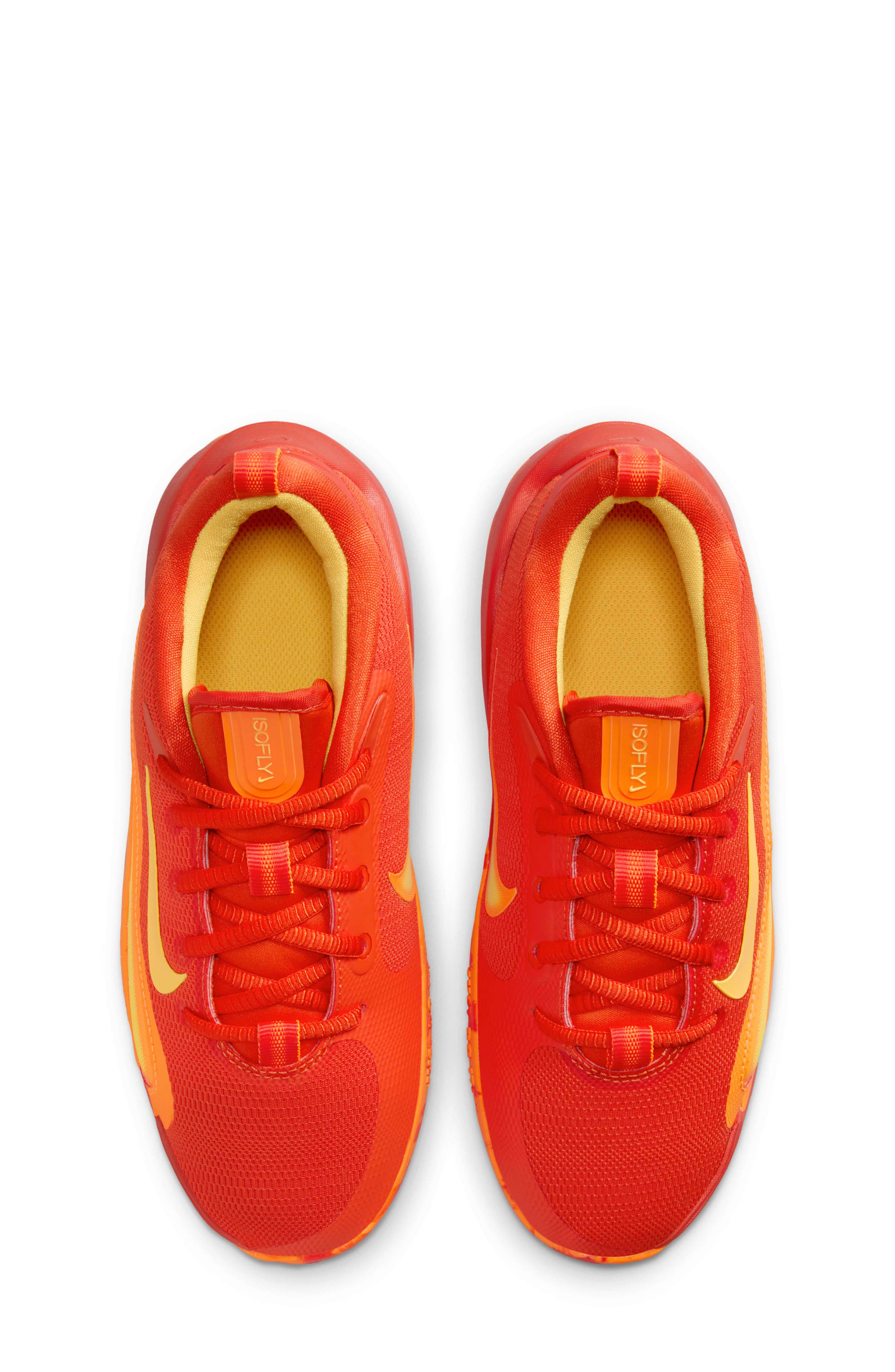 IsoFly Basketball Shoe, Alternate, color, TEAM ORANGE/ ORANGE/ WHITE
