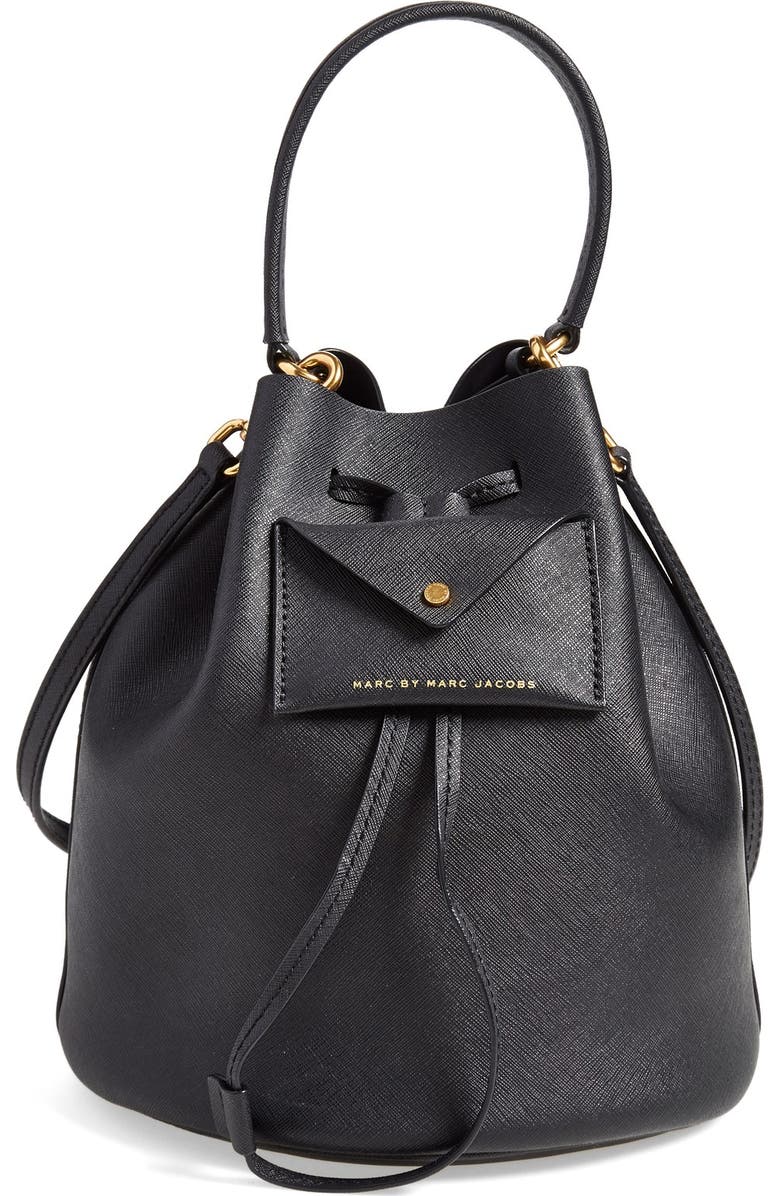 Marc Jacobs MARC BY MARC JACOBS 'Metropoli' Leather Bucket Bag, Main, color,