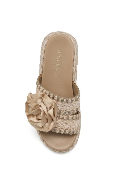 Jslides Footwear Bree Sandal In Natural