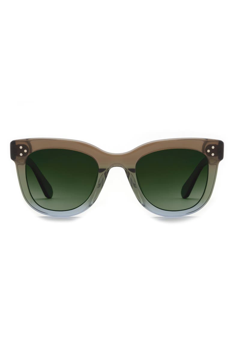 KREWE Jena 50mm Polarized Square Sunglasses, Main, color, 