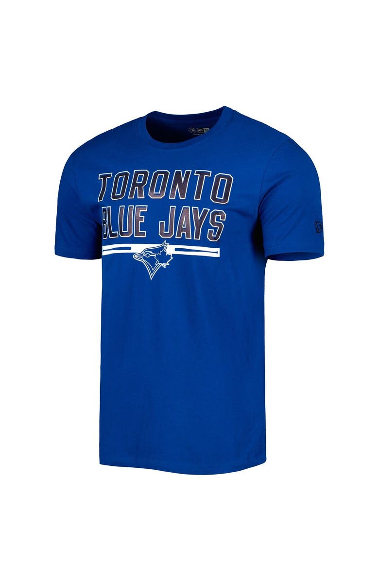 New Era Men's New Era Royal Toronto Blue Jays Batting Practice T-Shirt, Alternate, color, Blue