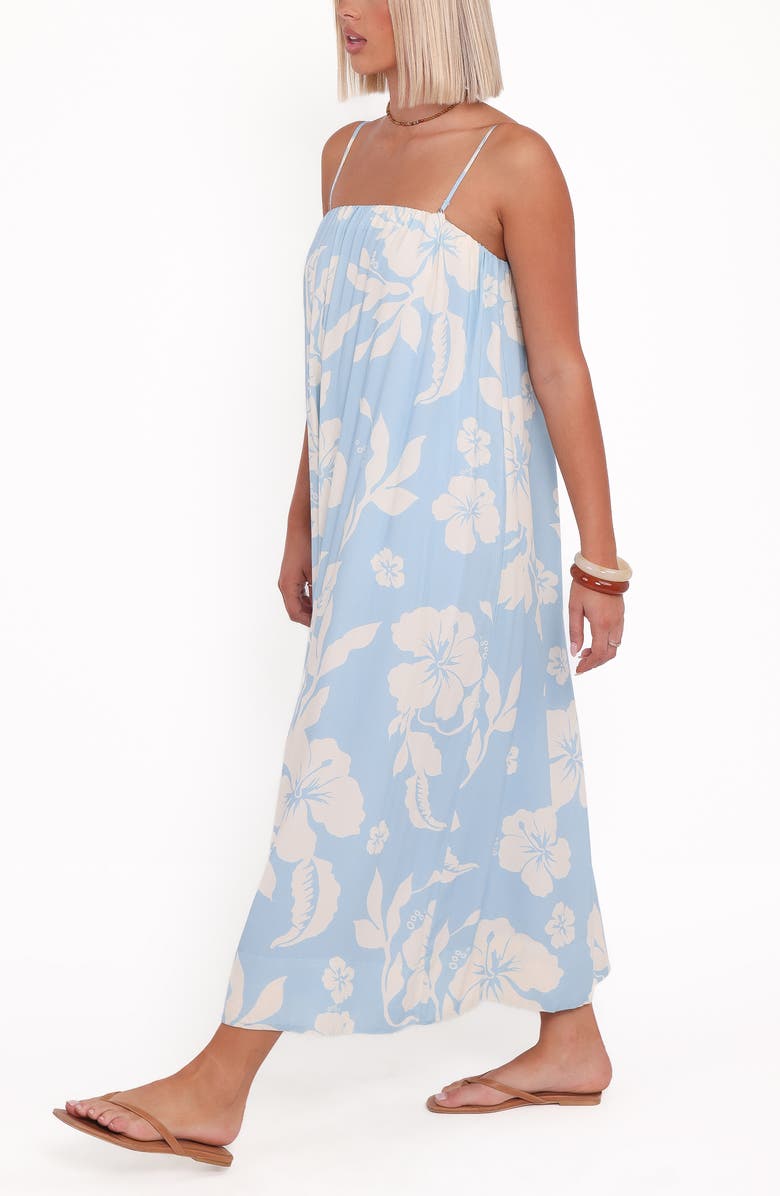 Petal & Pup Margherita Maxi Dress, Alternate, color, Blue Hibiscus