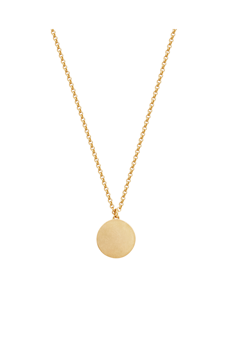 Fox Spirit Guide Necklace, Alternate, color, Gold