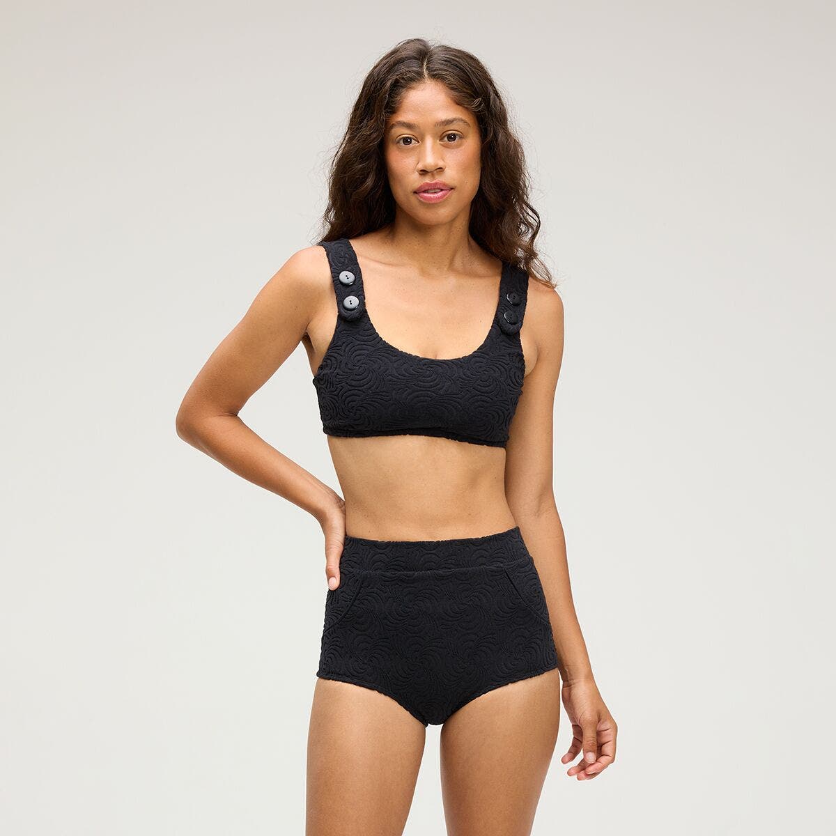 Seea Swimwear Georgia High Waist Bikini Bottom - Women's (Women