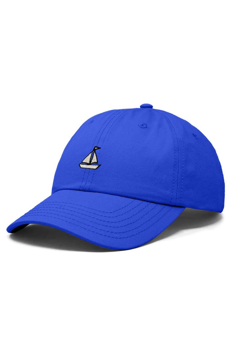 Sail Dad Cap, Alternate, color, Royal Blue