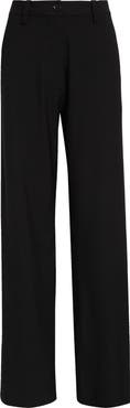 Proenza Schouler Weyes Crepe Straight Leg Pants