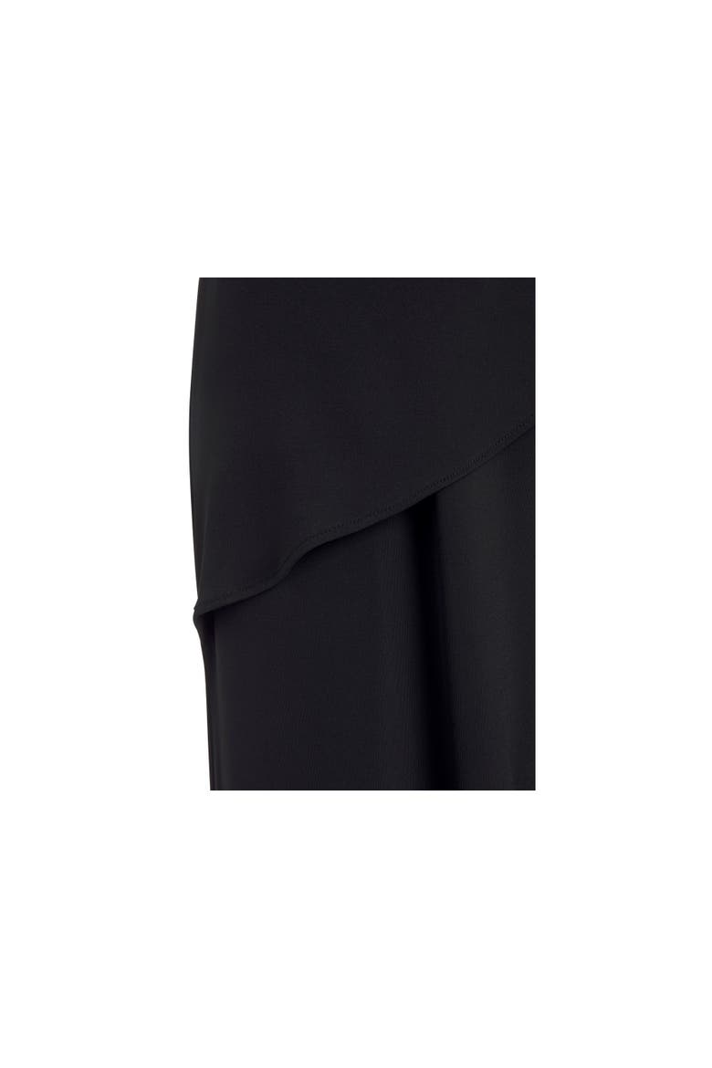 Asymmetrical One Shoulder Jumpsuit, Alternate, color, Black