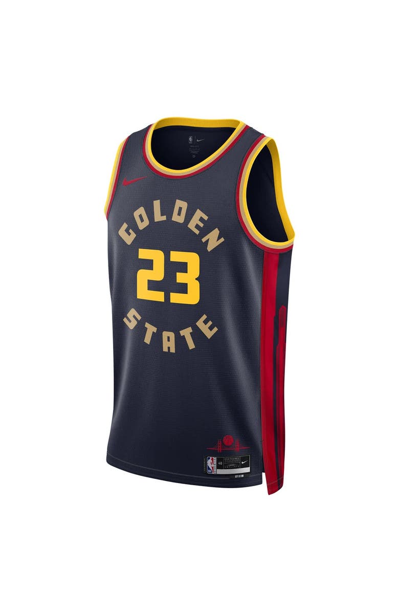 Nike Unisex Nike Draymond Green Navy Golden State Warriors 2024/25 Swingman Player Jersey - City Edition, Alternate, color, 