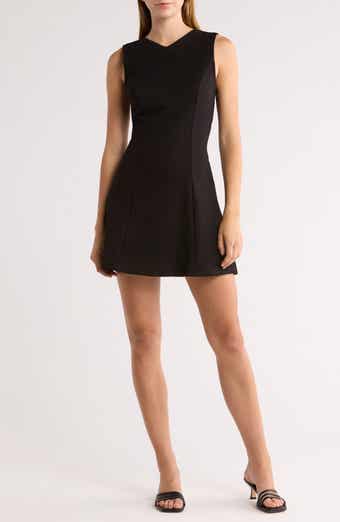 Reformation Ava Fit & Flare Knit Dress