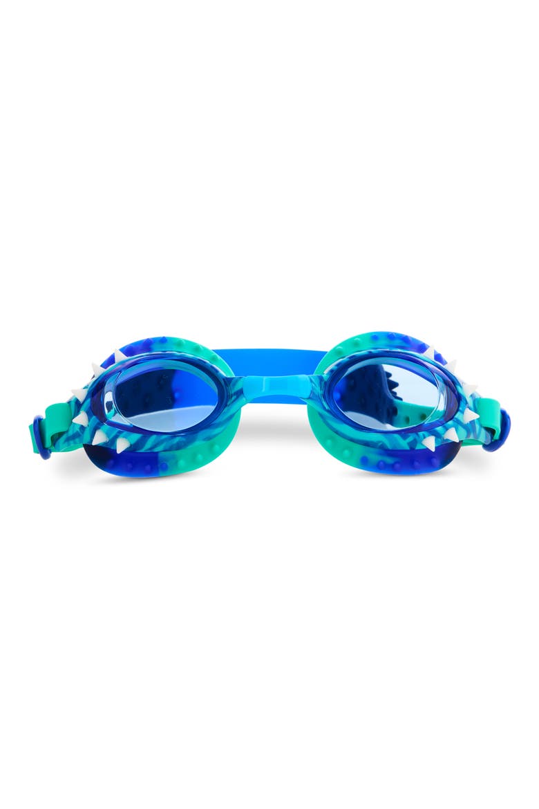 Kids' Dinosaur Swim Googles, Main, color, BLUE