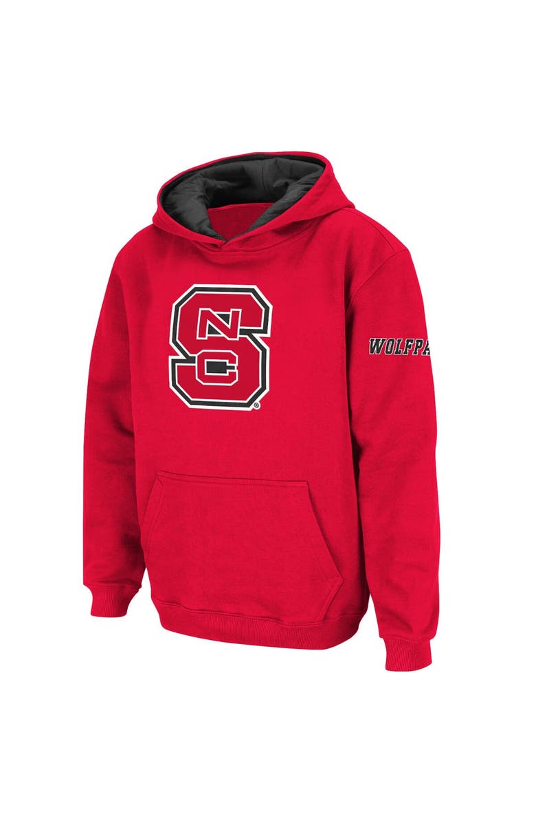 STADIUM ATHLETIC Youth Stadium Athletic Red NC State Wolfpack Big Logo Pullover Hoodie, Main, color, Red