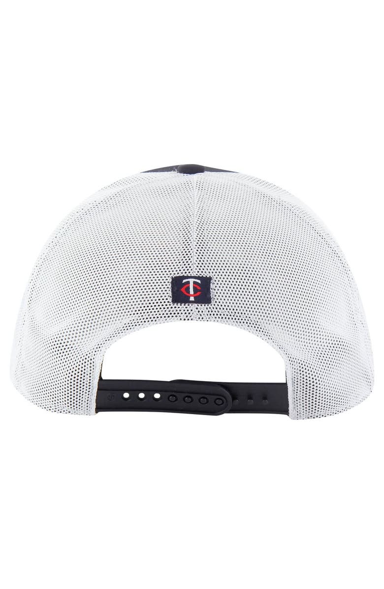 '47 Men's '47 Navy Minnesota Twins Downburst Trucker Adjustable Hat, Alternate, color, Navy