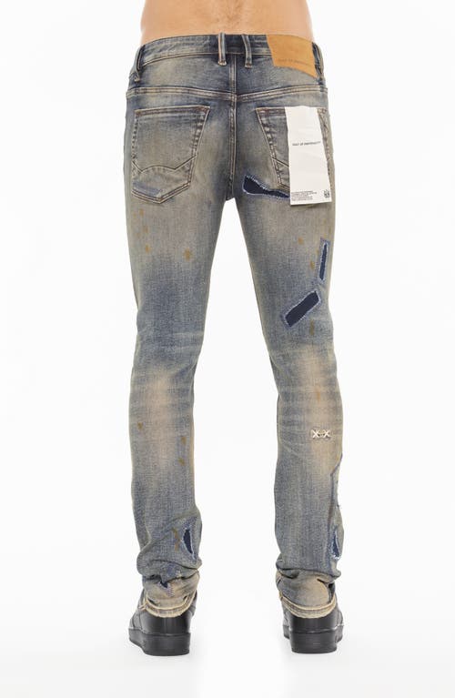 Cult Of Individuality Punk Ripped Super Skinny 601 Jeans In Ivy