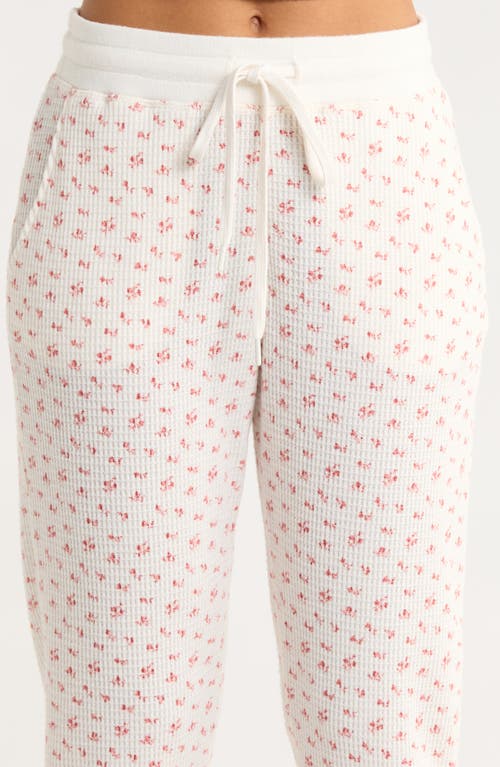 Papinelle Super Soft Thermal Knit Pajamas In Neutral