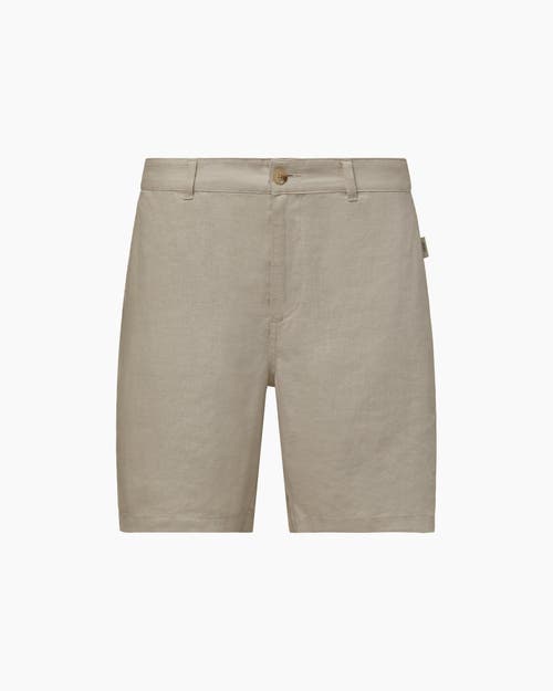 Onia Linen Fixed Waist 7.5 Shorts In Multi