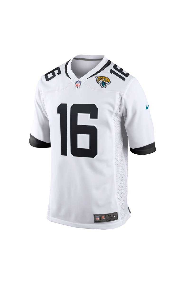 Nike Men's Nike Trevor Lawrence White Jacksonville Jaguars White Game Jersey, Alternate, color, White