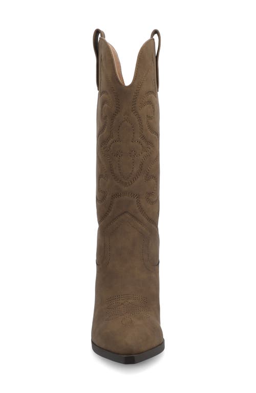 Journee Collection Chantry Western Boot In Brown
