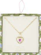 Leith Puffy Heart Pendant Necklace