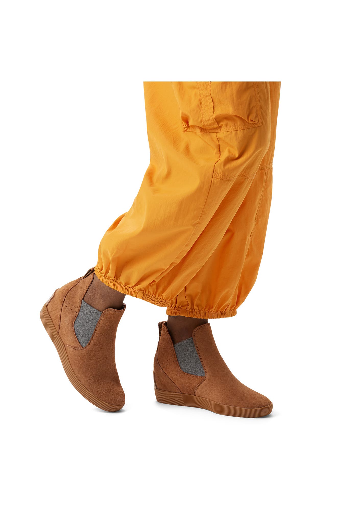 Out N About Slip-On Wedge Shoe II, Alternate, color, VELVET TAN GUM 2