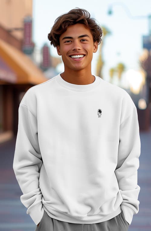 Dalix Mens Astronaut Heavyweight Relaxed Sweatshirt