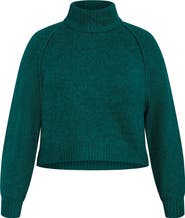 City Chic Untamed Turtleneck Sweater