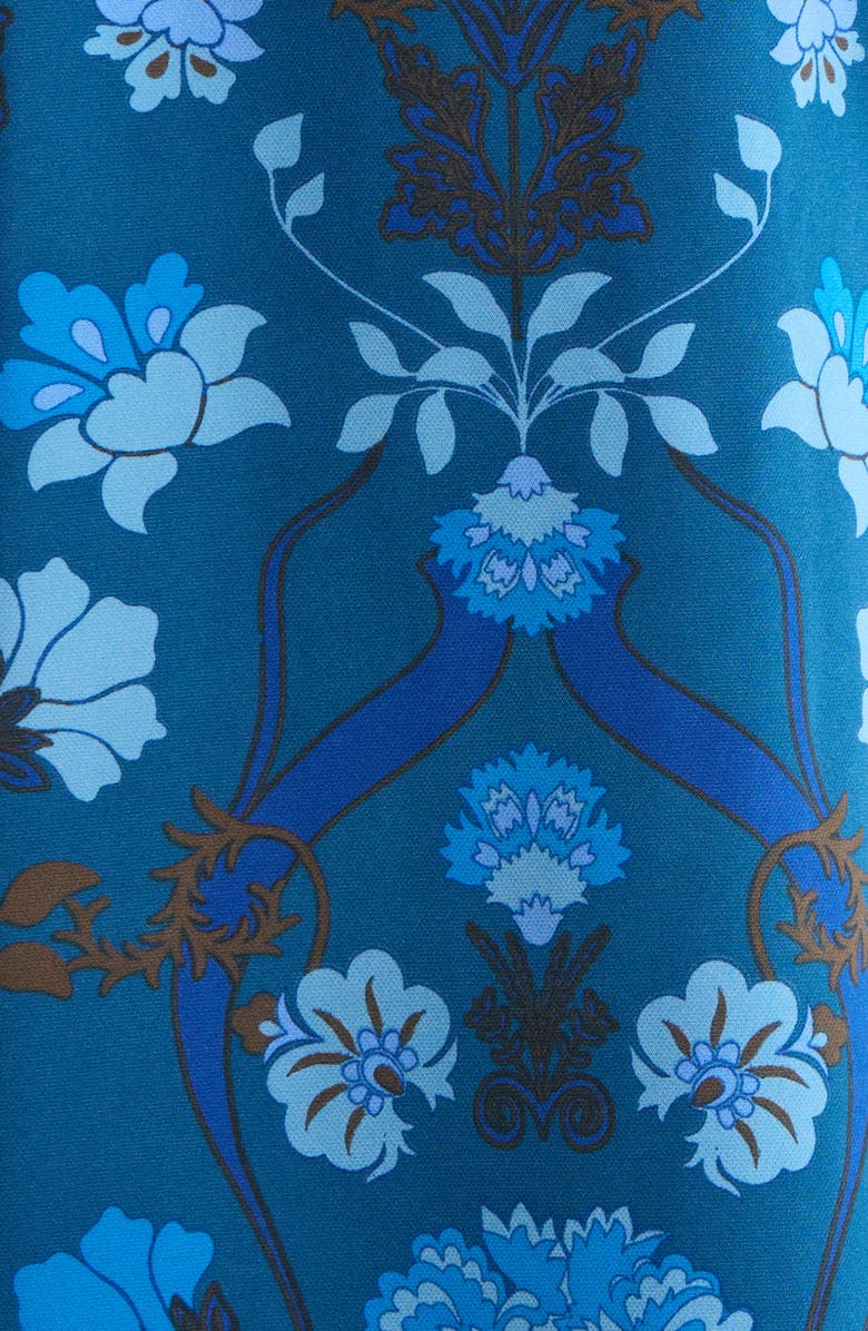 SUGARLIPS Palmate Floral Senidy Puff Sleeve Maxi Dress, Alternate, color,