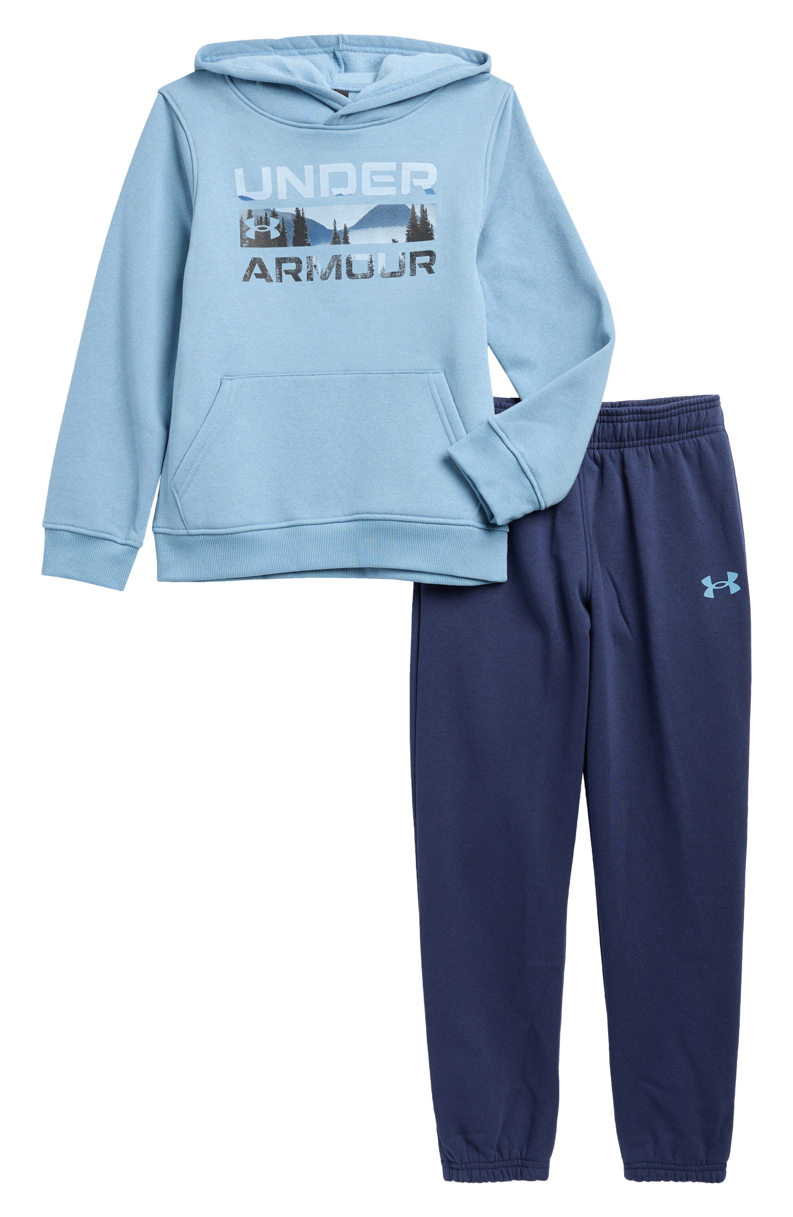 Under Armour Kids' Stacked Logo Hoodie & Joggers Set