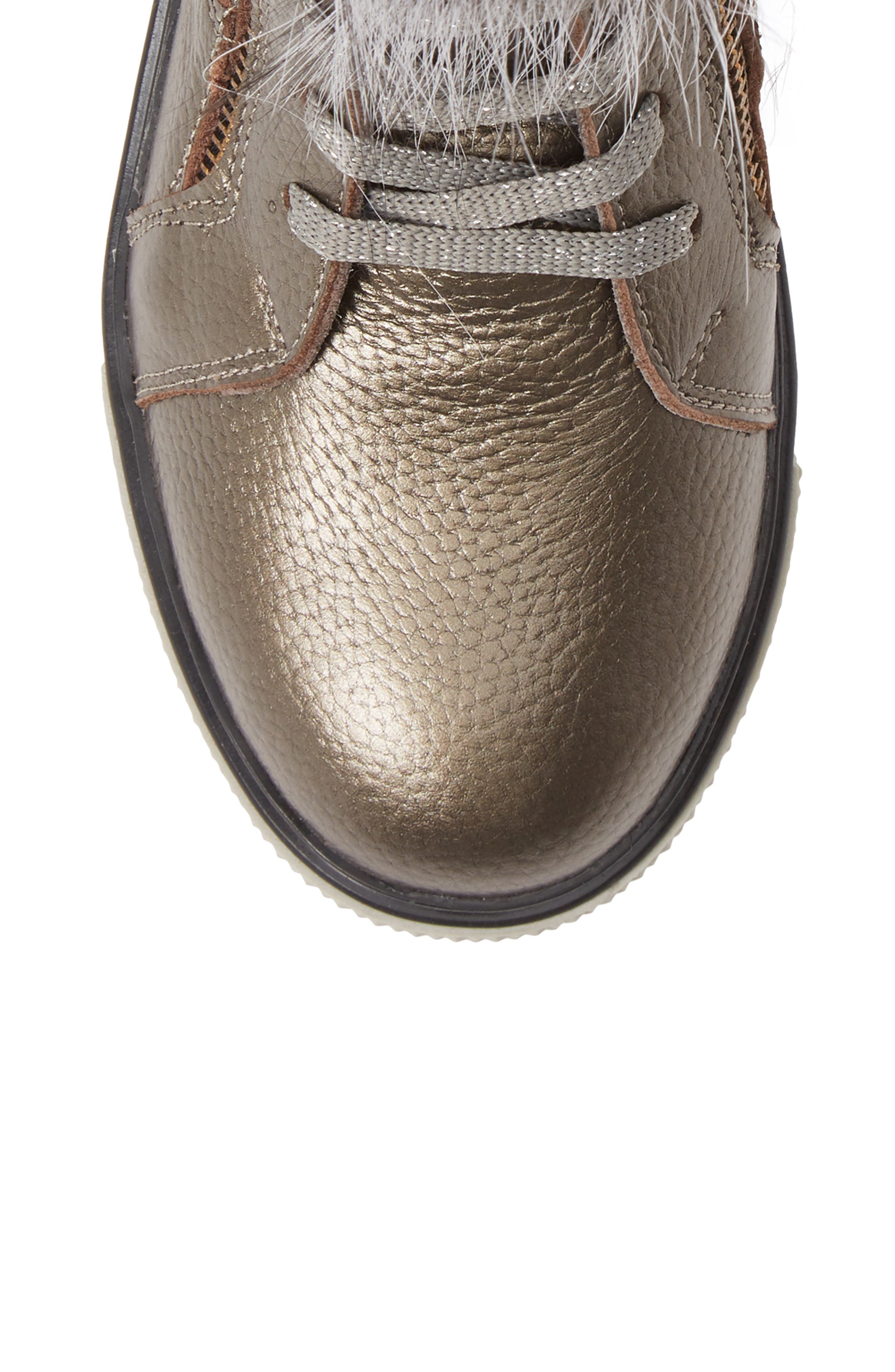 Toast Bootie, Alternate, color, PEWTER LEATHER