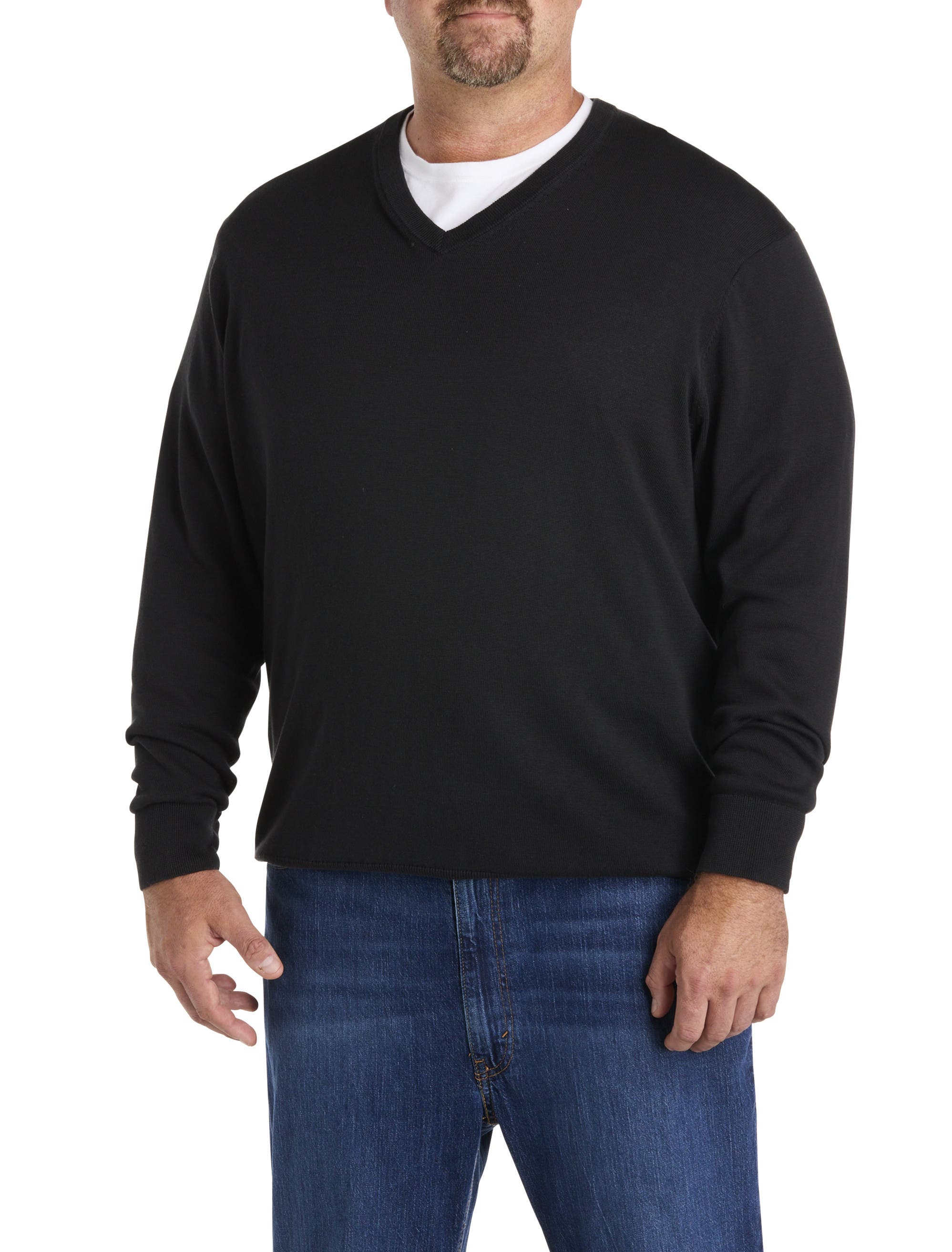 Big & Tall V-Neck Pullover