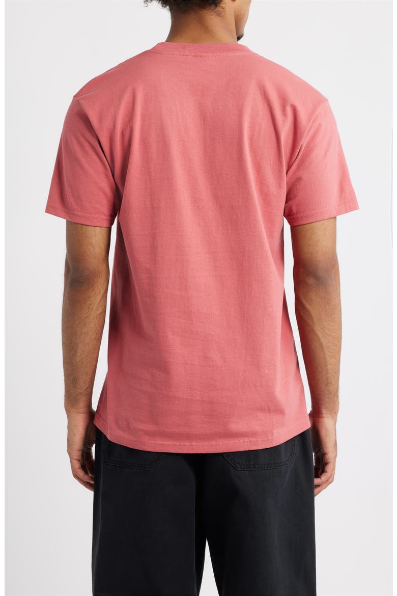 Improvisation Cotton Graphic T-Shirt, Alternate, color, MINERAL RED