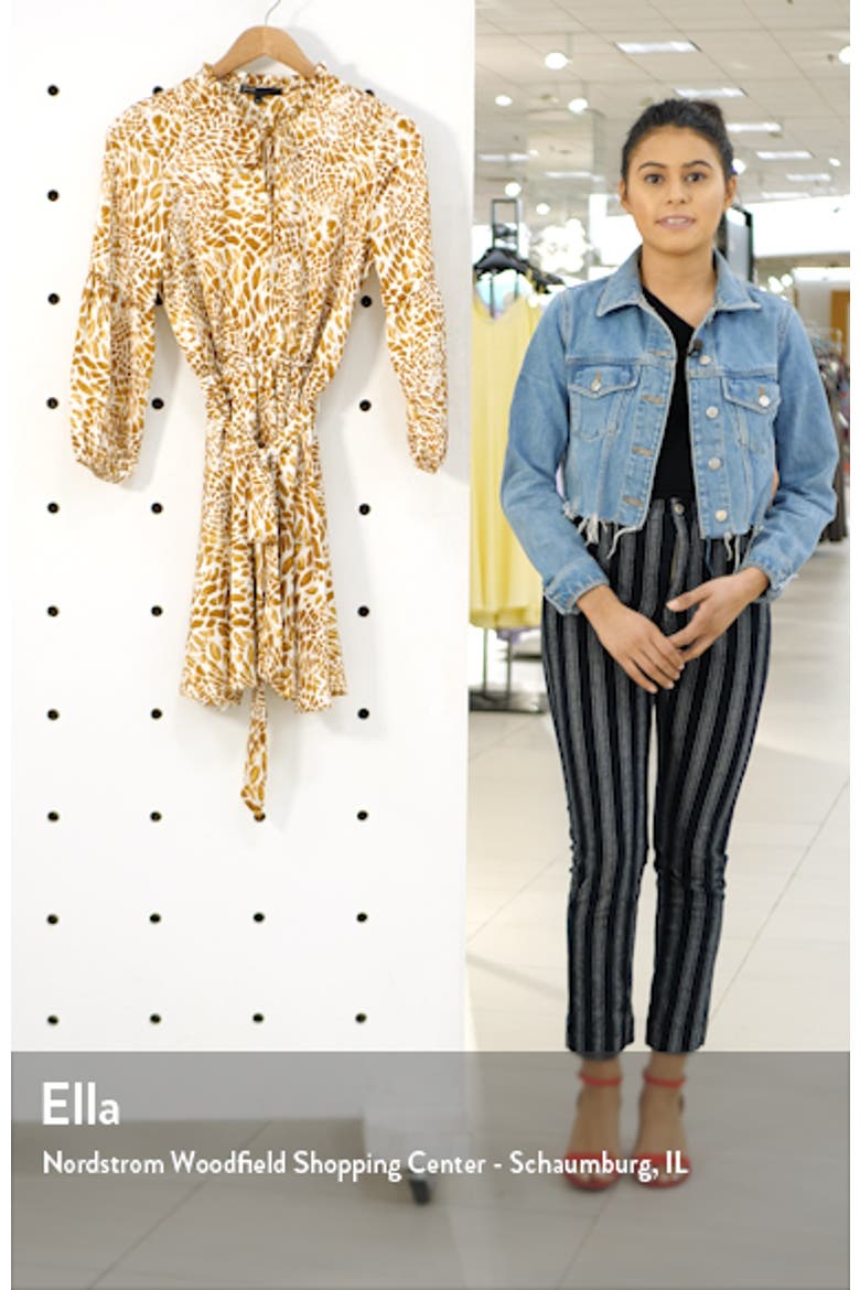 Gibson x City Safari Tara Gibson Tie Neck Satin Dress video