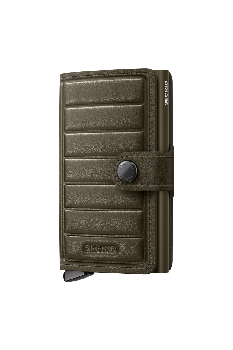 Premium Miniwallet+ Emboss Lines, Main, color, Cedar