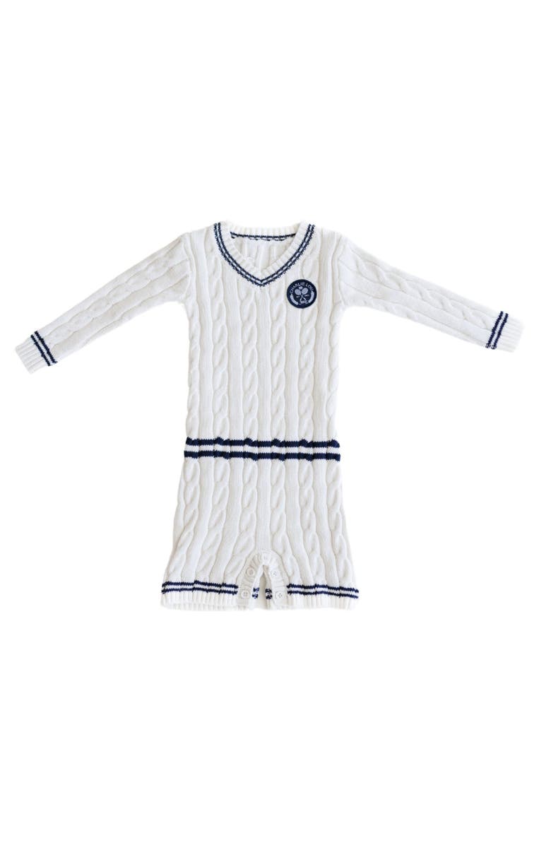 Charlie Lou Baby<sup>®</sup> Varsity Sweater Romper, Main, color, 