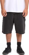 Billabong Bad Dog Cotton Denim Carpenter Shorts
