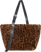 Apparis Esti Leopard Pluche™ Faux Fur Tote
