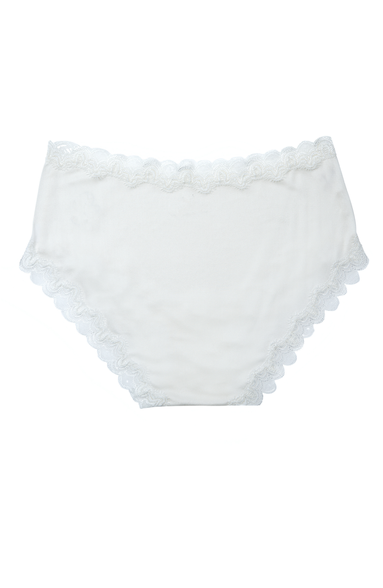Uwila Warrior Soft Silk Briefs, Alternate, color, Winter White