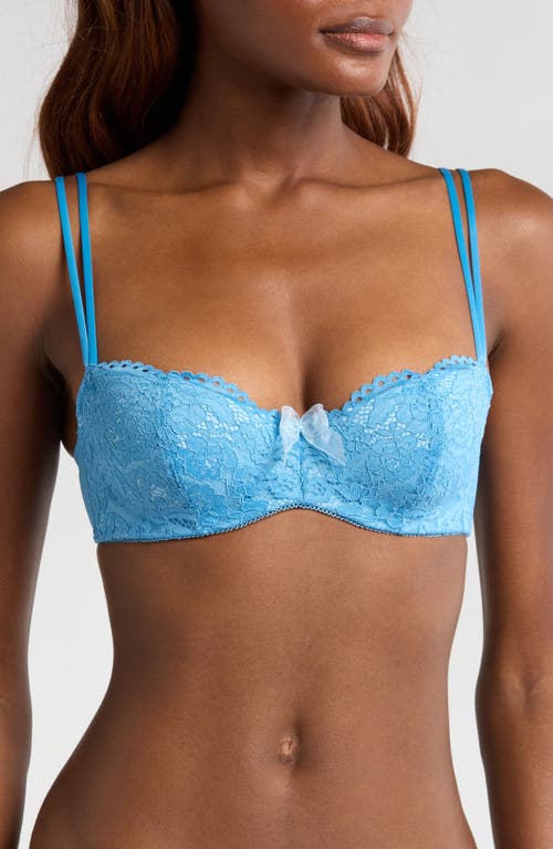b.tempt'D by Wacoal Ciao Bella Underwire Balconette Bra in Cyaneus at Nordstrom, Size 32D